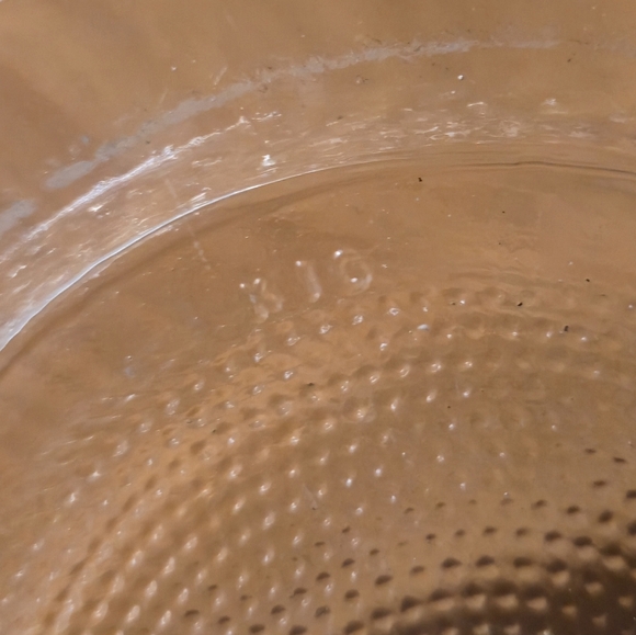 KIG Malaysia Vintage Floral Cotrafecore Pressed Glass Bowl - Picture 3 of 5